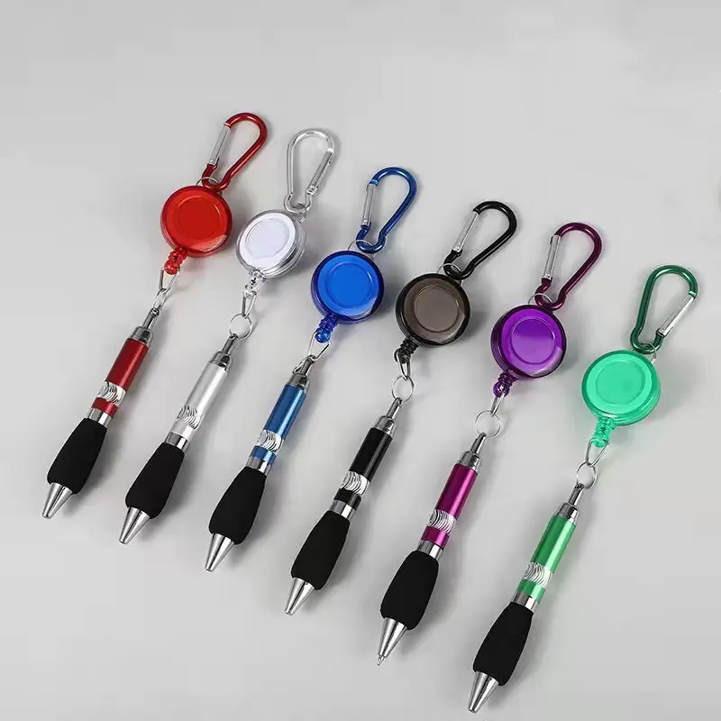 Multifunctional Nurses Pens Clip Badge Holder Retractable Ballpoint Pen Badge Reel For Nurse Doctor Gifts