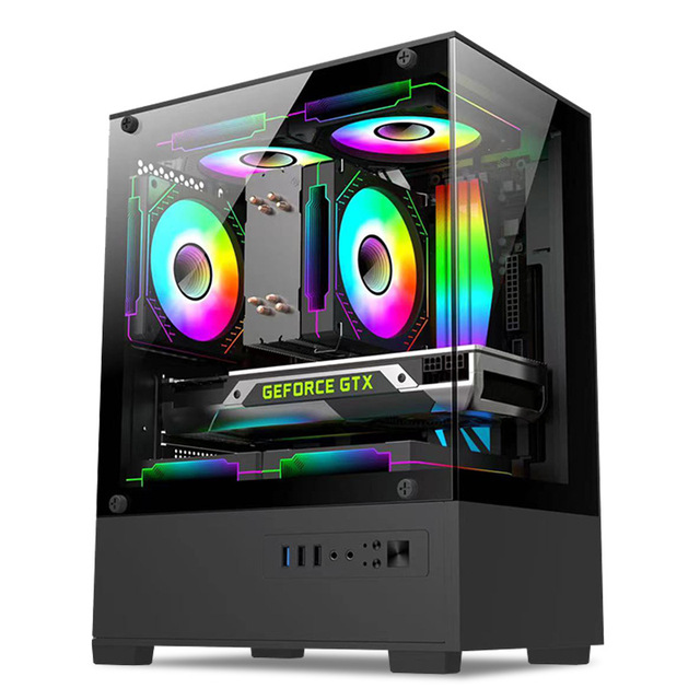 High Performance Rebuilt Gaming PC I7 10700F with RTX 3050 Graphics Card Ram 16G 512GB SSD Officegaming Desktop PC Computer