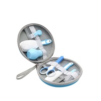 Ensemble de coupe-ongles de luxe pour bébé Kit de soins de santé pour bébé Tondeuses de toilettage pour bébé écologiques et de qualité alimentaire avec logo personnalisable