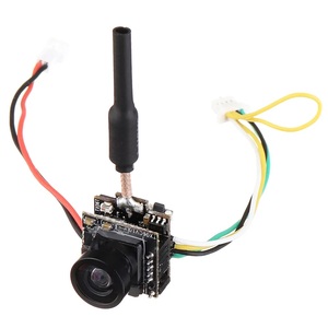Caméra FPV <span class=keywords><strong>Eachine</strong></span> TX06 700TVL AIO 5.8G 40CH 25mW avec émetteur, champ de vision de 130 degrés, antenne audio intelligente en laiton, mini drone RC - Product Image 4