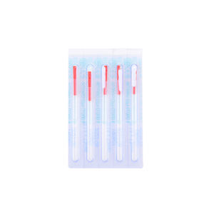 Monouso Sterile stile giapponese plastica manico ago agopuntura ago pacchetto individuale con guida per la cura del corpo - Product Image 1