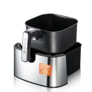 1700w Electric Air Fryer 5l <b>Large</b> Capacity Touch Screen Control 360 Degree Hot Air Circulation Air Fryer - Product Image 4