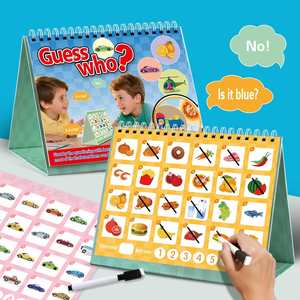 Juego <span class=keywords><strong>de</strong></span> Mesa Familiar Clásico, Juego Educativo <span class=keywords><strong>de</strong></span> Adivinanzas, Juguete <span class=keywords><strong>de</strong></span> Adivinanza para Niños, Juego <span class=keywords><strong>de</strong></span> Adivina Quién - Product Image 1