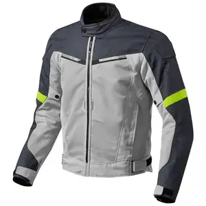 Blouson de moto en maille personnalisée, noir