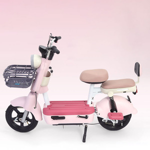 Scooter Urbain Électrique pour Femmes, Mini Moto à Pneus Larges, Vélo Rose pour Adultes, Homologué pour la Route, Durable pour Filles et Adultes - Product Image 1