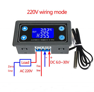Оригинальный XY-WT01 регулятор температуры с цифровым светодиодным дисплеем нагрева/охлаждения регулятор температуры термостата - Product Image 6
