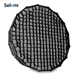 Selens SLS4-CG90 Professional Studio <strong>Light</strong> 16-Rib 90cm <strong>Softbox</strong> Honeycomb Grid Modifier for Studio Shooting Characters - Product Image 3