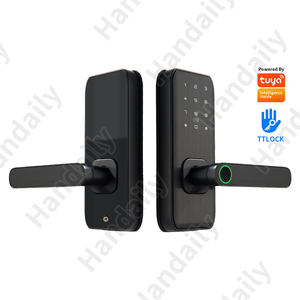 Cerradura de Puerta con Huella Dactilar HanDaily TTlock Tuya Wifi, Cerraduras Electrónicas Digitales con Contraseña, Tarjeta y Llave, con Contraseña Temporal - Product Image 1