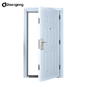 <span class=keywords><strong>Porte</strong></span> d'entrée extérieure en <span class=keywords><strong>acier</strong></span> Corten, finition rouille, <span class=keywords><strong>acier</strong></span> résistant aux intempéries pour maison industrielle moderne - Product Image 6