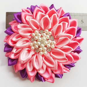 5 Inches Greek <strong>Letters</strong> IPL Iota <strong>Phi</strong> Lambda Sorority Greek <strong>Letters</strong> Pink and Purple Ribbon Rose Corsage - Product Image 5