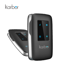 Karbor เราเตอร์ WiFi แบบพกพา <span class=keywords><strong>MF837</strong></span> 4G พร้อมแบตเตอรี่3000mAh ใช้ไฟร์วอลล์ VPN & รองรับช่องเสียบซิมการ์ด - Product Image 1