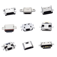 Mini connecteur Micro usb femelle port d'interface 5 broches Jack connecteur USB pour charge d'alimentation