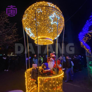 3D Hot Air <b>Balloon</b> Christmas Motif Lights Waterproof for Garden Party - Product Image 5