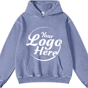 Sudadera con Capucha Extra Grande para Hombre, Estilo Vintage, Unisex, Ropa Urbana, 100% Algodón, Invierno - Product Image 1