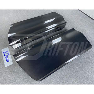 Paneles de Puerta de Fibra de Carbono Drifton con Tejido 3K/6K/12K y Acabado Brillante/Mate para Infiniti Q60 2016-2022 - Product Image 3