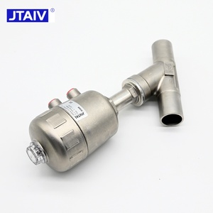 Válvula de Ángulo Soldada de Acero Inoxidable 304 Personalizable OEM, Control Neumático de Alta Temperatura, NPT/BSPT DN10~DN80, Agua/Gas 1 - Product Image 3