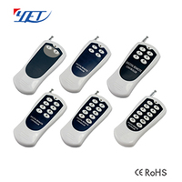 Télécommande sans fil universelle RF pour porte de garage YET112D avec puces EV1527 de Chine