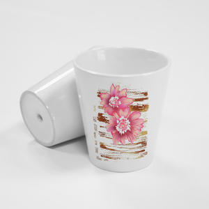 Topjlh Bulk Sublimation Vase à fleurs en céramique vierge Impression de logo personnalisé Cadeau promotionnel en gros Événement d'entreprise Décor à la <span class=keywords><strong>maison</strong></span> - Product Image 6