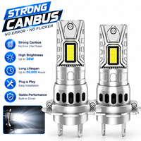 Ampoule de phare LED A6, ampoule de phare LED H7, ampoule de phare LED H1 pour Hyundai H1 Starex, Plug & Play Canbus
