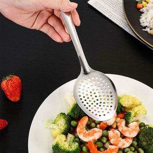 Cuchara Grande de Acero Inoxidable de Venta Caliente, Juego de Utensilios de Cocina, Cuchara para Sopa, Cuchara de Servir de Metal con Mango Largo para Buffet de Hotel, Espátula - Product Image 2