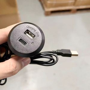 Máy tính để bàn <span class=keywords><strong>USB</strong></span> điện Grommet lõm Núi Điện <span class=keywords><strong>Hub</strong></span> bàn Ổ cắm điện <span class=keywords><strong>USB</strong></span> sạc trung tâm được xây dựng trong tủ đầu giường sofa <span class=keywords><strong>USB</strong></span> - Product Image 6