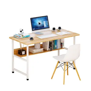 Grau L Form Mit Hutch Einstellbare Stand Tisch Tragbare Mitte Century Moderne Scrivania Pc Computer Schreibtisch Hause