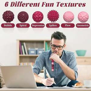 Bolas Magnéticas, Juguete Antiestrés, Cuentas de Silicona EDC, Alivio de la Ansiedad, Sensorial, Antiestrés, Ecológico, Portátil, para Adultos y Niños - Product Image 4