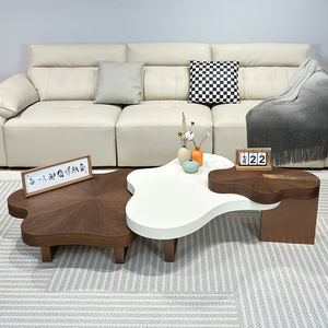 Jinshan mới đến thiết kế mới Bàn cà phê bàn trung tâm cho phòng khách bàn trung tâm tốt cửa hàng tùy chỉnh nhà phổ biến - Product Image 6