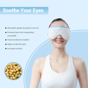 Compresa hidratante para ojos, mascarilla para ojos fría y caliente apta para microondas para ojos secos y fatigados - Product Image 4