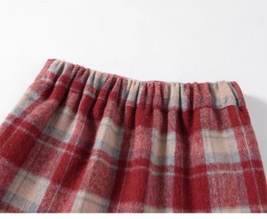 <span class=keywords><strong>Gonna</strong></span> a trapezio in lana a quadri rossi per bambine, Collezione Autunno/Inverno 2026 - Nuovo Anno - Product Image 5