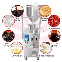 Machine de remplissage et d'emballage semi-automatique à pompe pour sachets de jus de tomate, pâte de tomate, sauce chili, sauce soja, jus d'orange, ketchup et eau, à prix bas