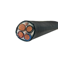 Cable TC con Cubierta de PVC, 600V, 4 Núcleos, 12awg 14awg, Tipo THHN