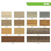 Suelo Vinílico de PVC de 2.0mm con Diseño Clásico de Madera para Hogar, Oficina, Hotel, Dormitorio, Rollo Doble para Sala de Exposiciones