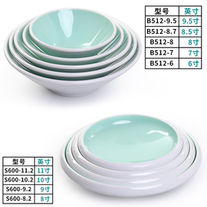 Plato Irregular de Melamina de Color Sólido, Libre de BPA, para Té y Comida de Hotel - Product Image 5
