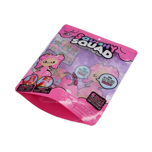 Embalaje de juguete personalizado bolsa de cremallera de plástico bolsa de cremallera vertical bolsa de juguete  Ventanas y <span class=keywords><strong>aguj</strong></span> - Product Image 5
