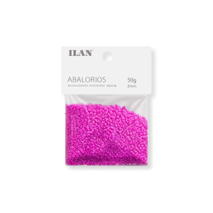 Perline Ilan Abalorios 2mm Rosa, 50g per Creazione di Gioielli e Artigianato - Product Image 2