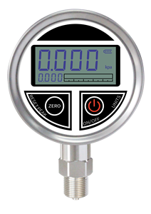 0-1000 Bar ad alta precisione manometro digitale con registratore di dati 100mm in acciaio inox OEM - Product Image 2