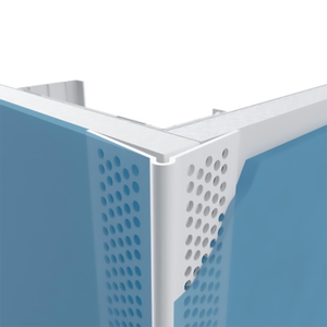 Profilés d'angle en plastique pour ciment, plâtrage et <span class=keywords><strong>protection</strong></span> des angles muraux - Product Image 2