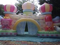 Nouveau design géant publicité gonflable château arc pour fête gonflable led éclairage toile de fond air scène cloison de séparation à vendre