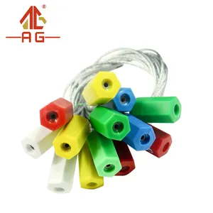 C003 bảo mật cao 1.8mm ABS tráng chống giả mạo cáp dây niêm phong dây đeo