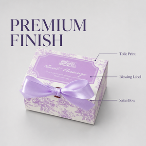 Scatole Ecologiche per Bomboniere, Confezioni Personalizzate in Carta per Caramelle, Scatole Regalo Quadrate con Fiocco e Nastro per Cioccolatini - Product Image 2
