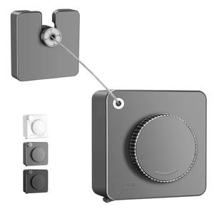 En stock Corde à <span class=keywords><strong>linge</strong></span> rétractable murale pour <span class=keywords><strong>le</strong></span> séchage du <span class=keywords><strong>linge</strong></span> à l'intérieur et à l'extérieur avec corde de 4.2m - Product Image 5