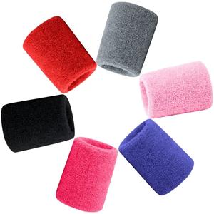 ワークアウトに最適な男性と女性のための高品質のスウェットバンドスポーツリストバンドスウェットバンド - Product Image 1