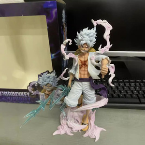 Haute qualité une pièce soleil dieu forme figurine Statue fruité éveil debout Pose Nica Luffy Anime Figure - Product Image 4