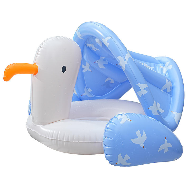 (less than 27.50kg)) - seagull with canopy sponge base boat