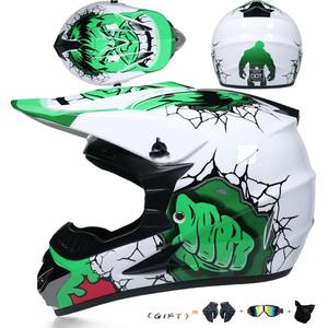 Nouveau casque de vélo de montagne intégral certifié DOT avec coque en ABS pour utilisation hors route, descente et moto électrique - Product Image 2