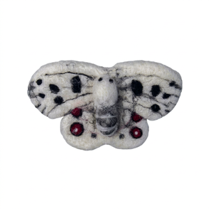 Asterisk Felt Basket White Spotted Butterfly Felt Artisans Decorations Die Cutting Printing for Halloween Christmas Chinese New - Product Image 1