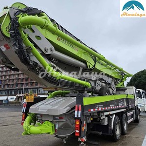 China 2021 Zoomlion 50X-6RZ 50m 52 Meter 62m Trade Usado Diesel Boom Caminhão Bomba De Concreto para Venda - Product Image 4