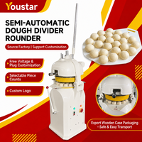 Machine à diviser et à arrondir la pâte, 10-13 secondes par cycle, haute efficacité, usage commercial