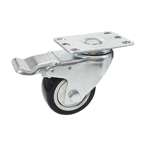 Tùy chỉnh 2 inch nhiệm vụ ánh sáng TPR Castor bánh xe công nghiệp Castor xoay xe đẩy bánh thép không gỉ đồ nội thất bánh - Product Image 5